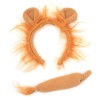 LION EARS HAIR BAND WITH TAIL