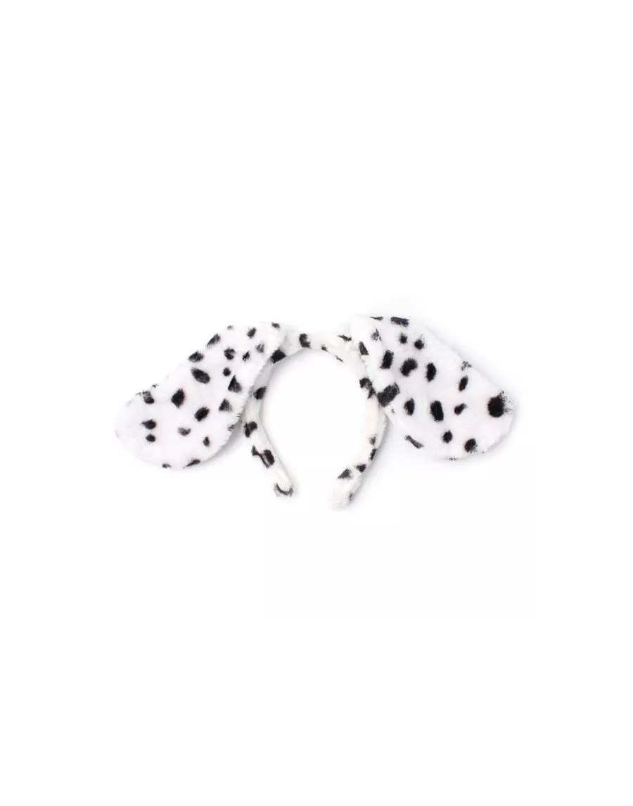 DALMATION SPOTTY DOG EARS HAIR BAND