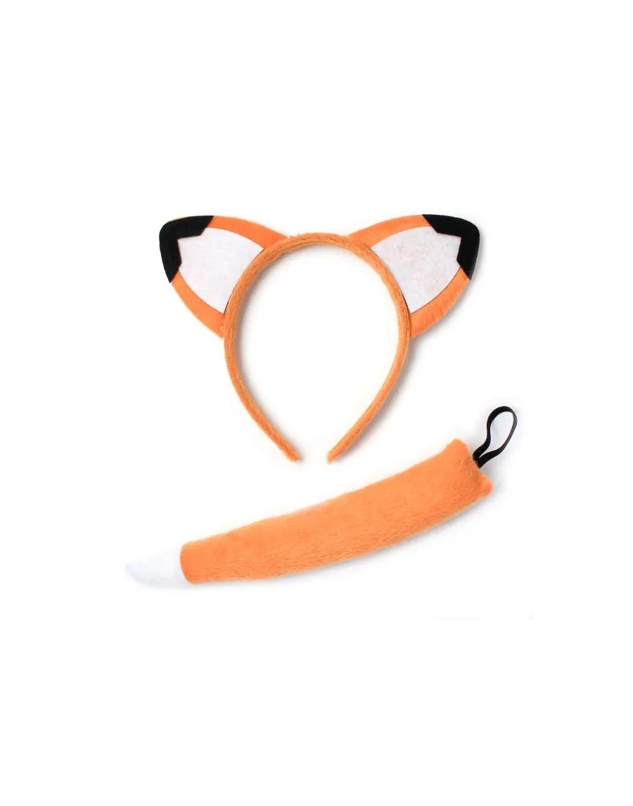 FOX EARS HAIR BAND WITH TAIL