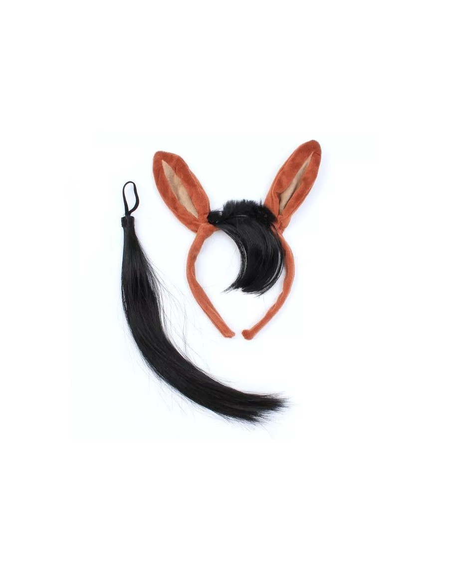 HORSE EARS HAIR BAND WITH TAIL