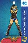 OFFICIAL DC COMICS - WONDER WOMAN FANSET METAL PIN BADGE