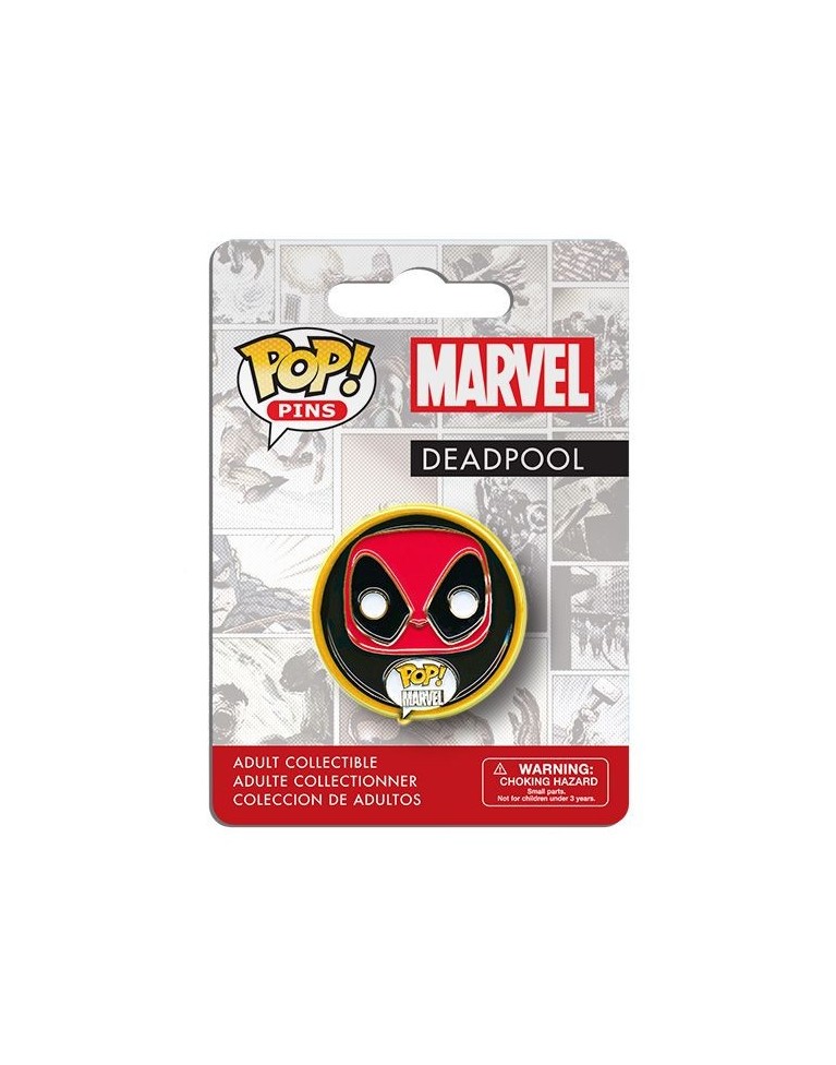 OFFICIAL MARVEL COMICS DEADPOOL POP! PIN BADGE