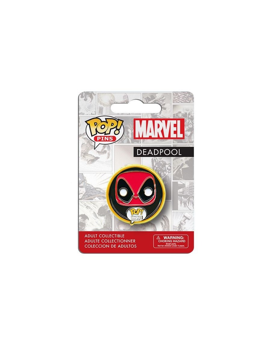 OFFICIAL MARVEL COMICS DEADPOOL POP! PIN BADGE