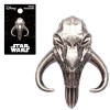 STAR WARS MYTHOSAUR SKULL Mand'alor SYMBOL PEWTER PIN BADGE