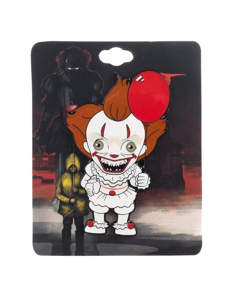 IT PENNYWISE CLOWN METAL PIN BADGE