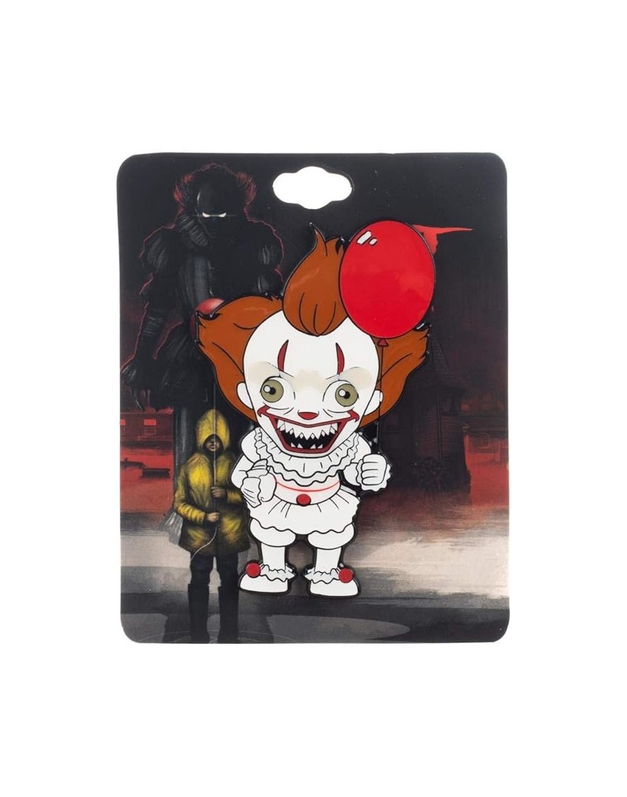 IT PENNYWISE CLOWN METAL PIN BADGE