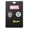 MARVEL COMICS X-MEN XAVIER INSTITUTE FOR HIGHER LEARNING SET OF 3 METAL PIN BADGE