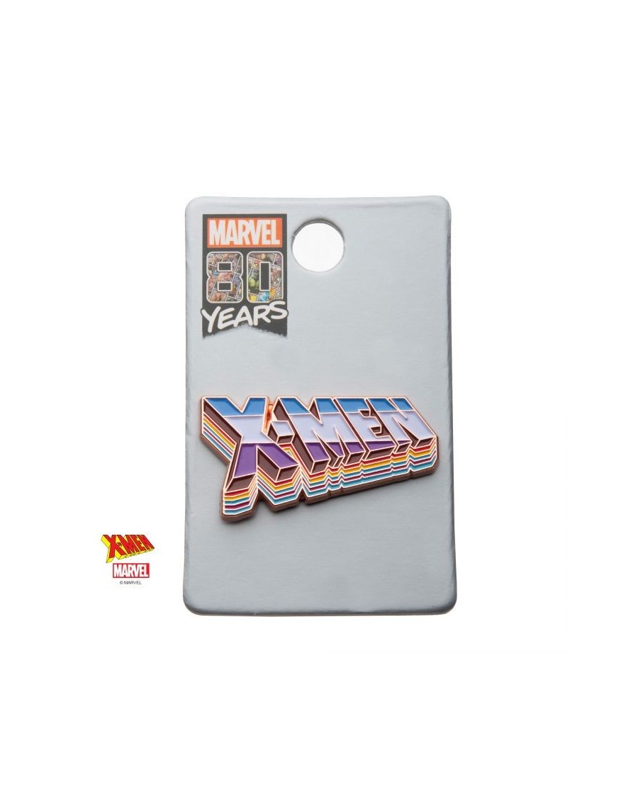 MARVEL COMICS X-MEN LOGO SPECIAL ANNIVERSARY METAL PIN BADGE