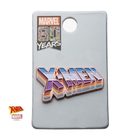 MARVEL COMICS X-MEN LOGO SPECIAL ANNIVERSARY METAL PIN BADGE