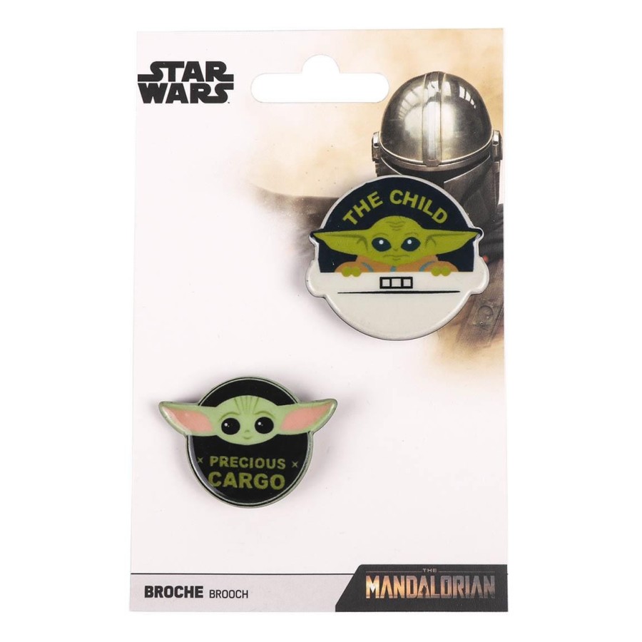 STAR WARS MANDALORIAN GROGU BROOCH BADGE