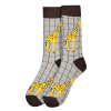 GIRAFFE GREY ADULT PAIR OF NOVELTY SOCKS