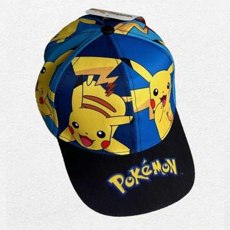 POKEMON PIKACHU ALL OVER PRINT BASEBALL CAP [KIDS]