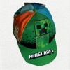 MINECRAFT CREEPER, ALEX, STEVE ALL OVER PRINT BASEBALL CAP [KIDS]