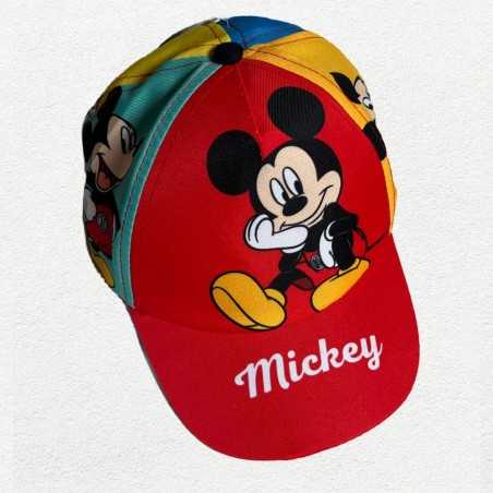 DISNEY MICKY MOUSE ALL OVER PRINT BASEBALL CAP [KIDS]