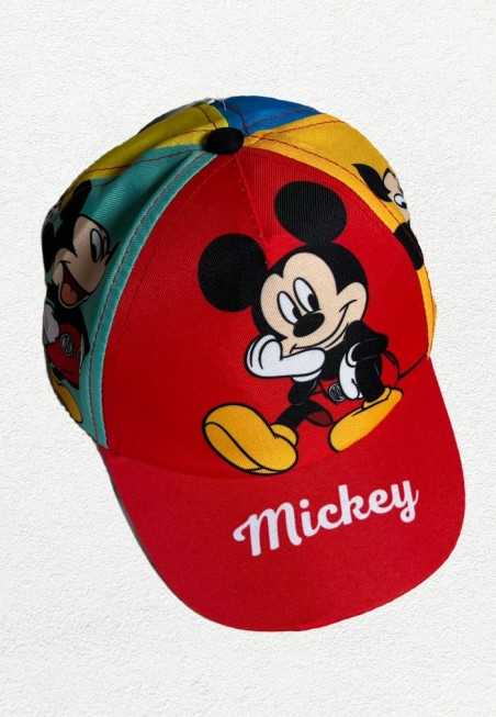 DISNEY MICKY MOUSE ALL OVER PRINT BASEBALL CAP [KIDS]