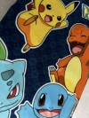 POKEMON OG STARTERS PIKACHU, CHARMANDER, SQUIRTLE AND BULBASAUR FLEECE BLANKET