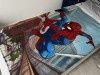 MARVEL COMICS THE AMAZING SPIDER-MAN SWINGING CITYSCAPE FLEECE BLANKET