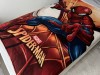 MARVEL COMICS THE AMAZING SPIDER-MAN RED FLEECE BLANKET