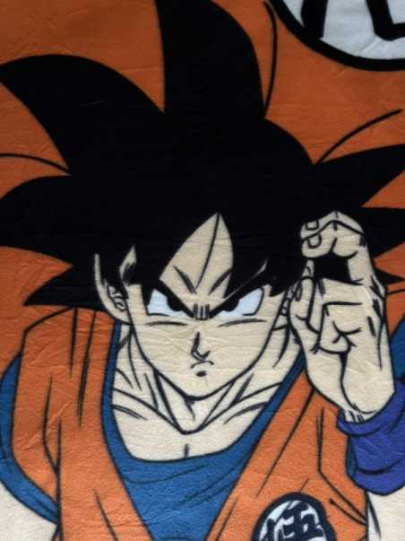 DRAGON BALL SUPER GOKU MASTER ROSHI'S KANJI FLEECE BLANKET