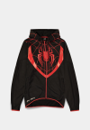 OFFICIAL MARVEL COMICS MILES MORALES COSTUME SUIT UP ZIP HOODIE JUMPER