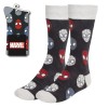 MARVEL COMICS THE AMAZING SPIDER-MAN MASK VARIANTS ADULT PAIR OF NOVELTY SOCKS