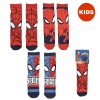 MARVEL COMICS SPIDER-MAN KIDS SET OF 3 PAIRS OF NOVELTY SOCKS