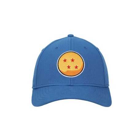 OFFICIAL DRAGON BALL Z FOUR STAR DRAGON BALL BLUE SNAPBACK CAP