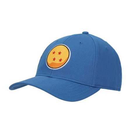 OFFICIAL DRAGON BALL Z FOUR STAR DRAGON BALL BLUE SNAPBACK CAP