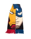 MARVEL COMICS IRON MAN V CAPTAIN AMERICA CIVIL WAR: IRON MAN RED AND BLUE SCARF