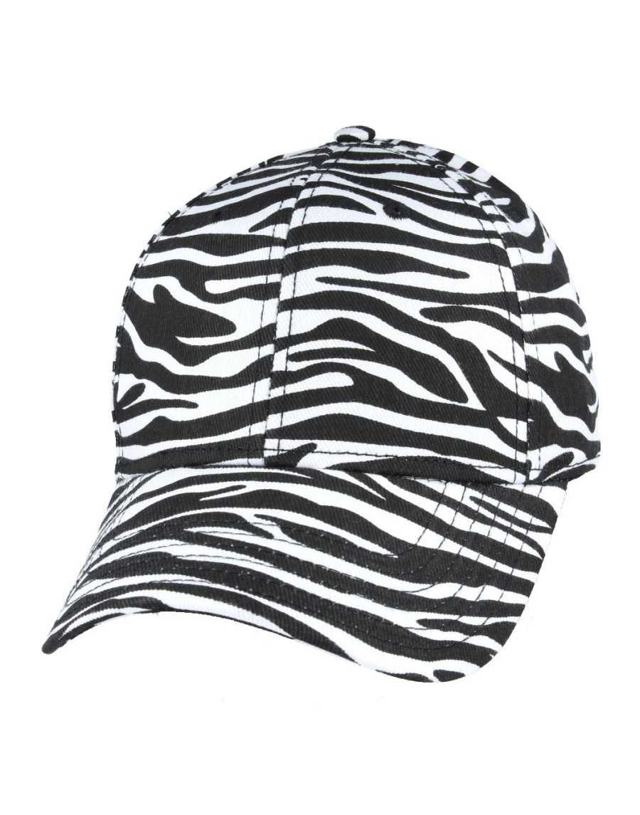 CARBON 212 ZEBRA PRINT CURVED BASEBALL CAP