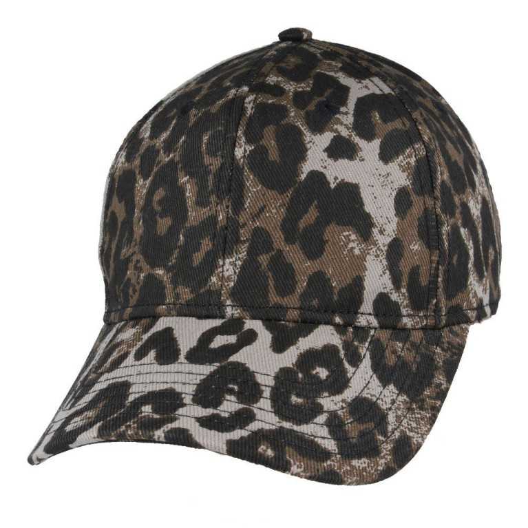 CARBON 212 LEOPARD PRINT CURVED BASEBALL CAP