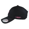 CARBON 212 BITE ME LOVE HEART SWEET EMBROIDERY BLACK CURVED SLOUCH BASEBALL CAP