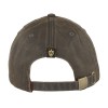 GLADWIN BOND LOGO EMBROIDERY BROWN CURVED BASEBALL CAP