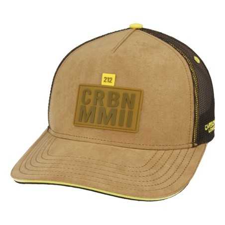 CARBON 212 RUBBER PATCH TRUCKER MESH BASEBALL CAP