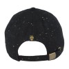 GLADWIN BOND LOGO EMBROIDERY BLACK CURVED BASEBALL CAP