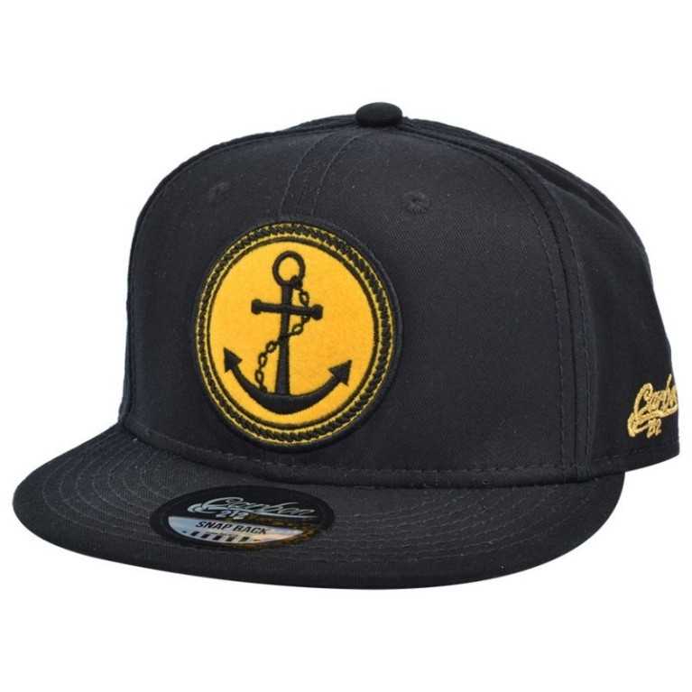 CARBON 212 SAILORS ANCHOR SNAPBACK CAP