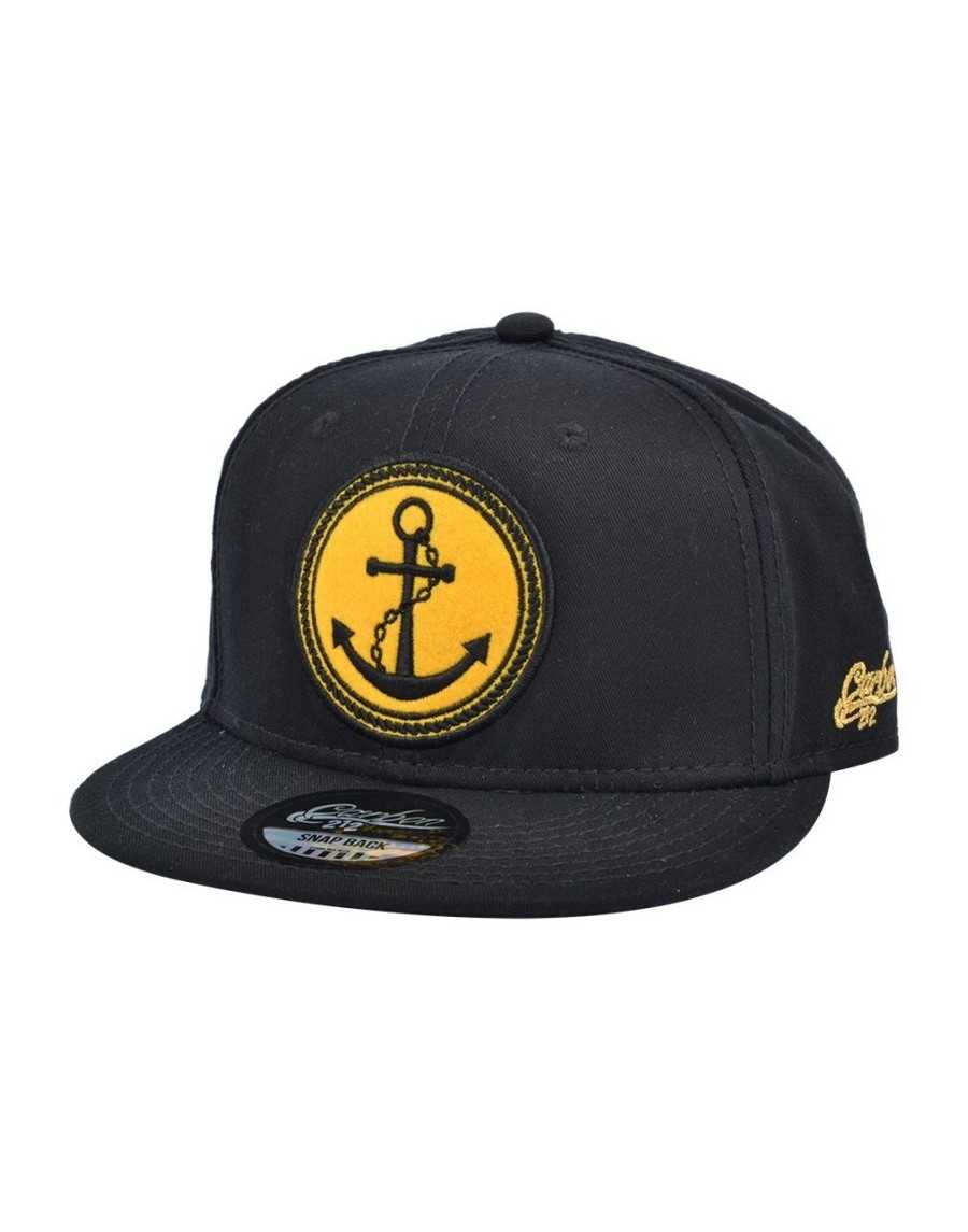 CARBON 212 SAILORS ANCHOR SNAPBACK CAP