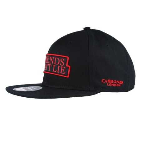 CARBON 212 FRIENDS DON'T LIE BLACK SNAPBACK CAP