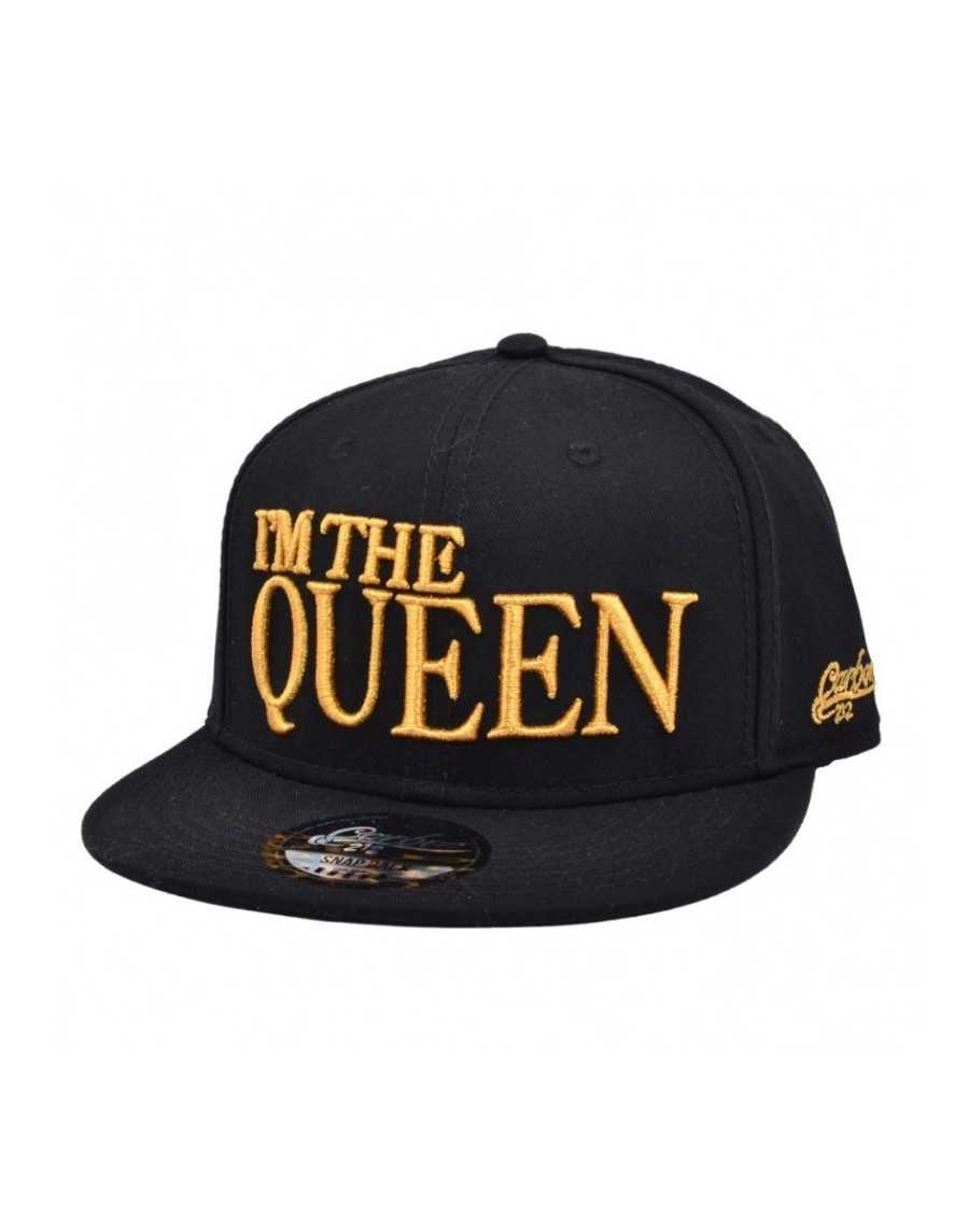 CARBON 212 I'M THE QUEEN BLACK SNAPBACK CAP