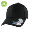 CARBON 212 PLAIN BLACK CURVED BASEBALL CAP