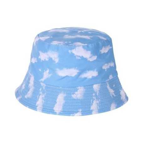 SKY CLOUDS PATTERN ALL OVER DESIGN FESTIVAL BUCKET HAT