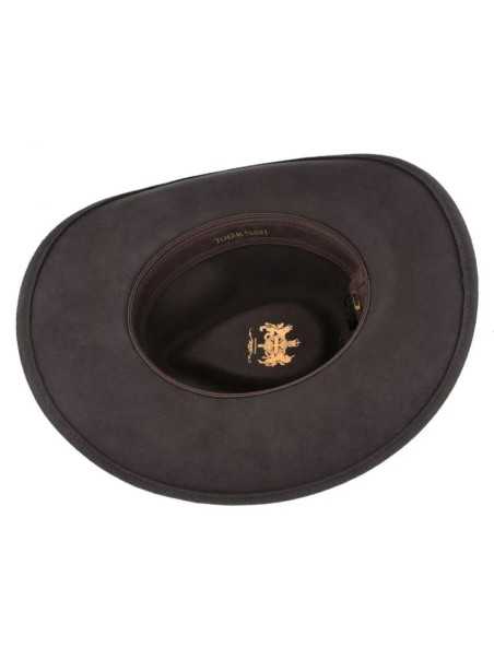 BROWN SOFT CRUSHABLE WOOL COWBOY HAT