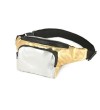 GOLD & SILVER PU BUM BAG (FANNY PACK)