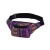 PURPLE PRINT FESTIVAL BUM BAG (FANNY PACK)