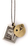 BICO I.D GAME HOUND CLUSTER CHARM NECKLACE