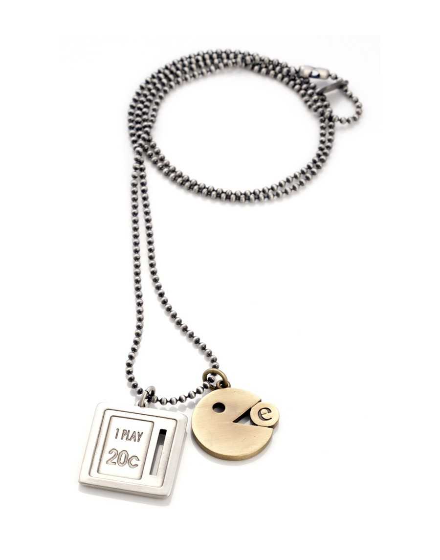 BICO I.D GAME HOUND CLUSTER CHARM NECKLACE