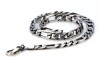 BICO: F32 SILVER PLATED BRASS NECKLACE WITH MATTE FINISH