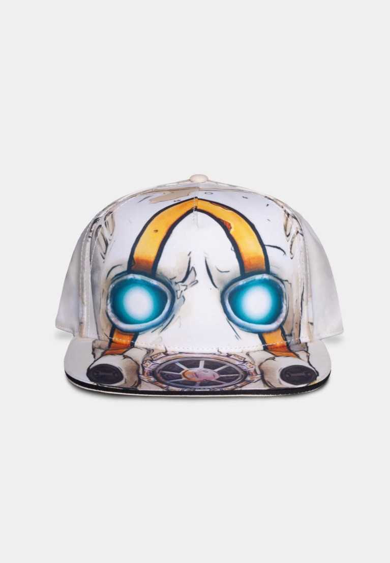 BORDERLANDS PSYCHO COSTUME WHITE SNAPBACK BASEBALL CAP HAT