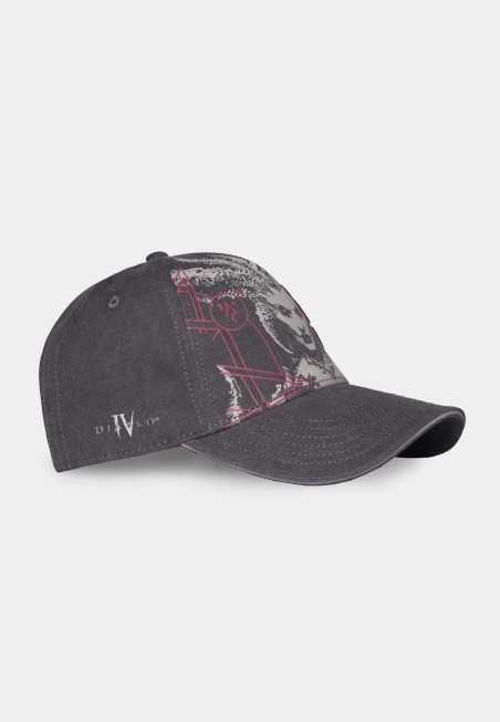 DIABLO IV Lilith Sister Of Mercy BLACK PRINT STRAPBACK BASEBALL CAP