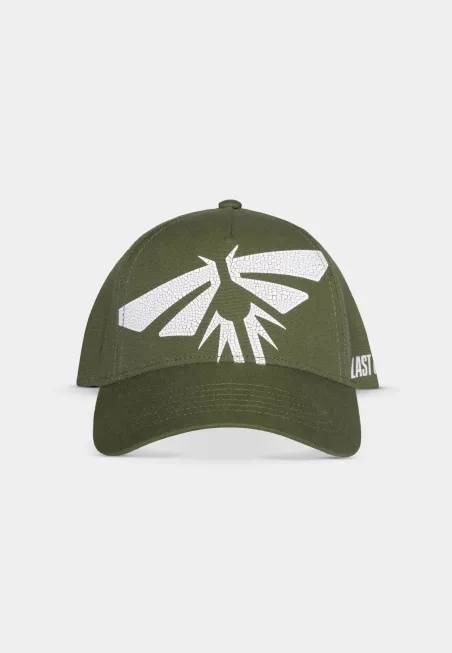 THE LAST OF US FIREFLIES LOGO KHAKI GREEN STRAPBACK BASEBALL CAP